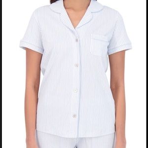 Roller Rabbit Party Stripe Polo Pajamas Shorts Set